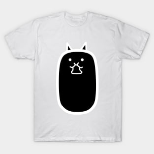 Tank Cat, Dark T-Shirt